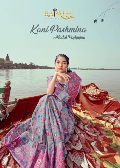 KANI PASHMINA BY RAJPATH MODAL PASHMINA SAREE WHOLESALER IN INDIA 